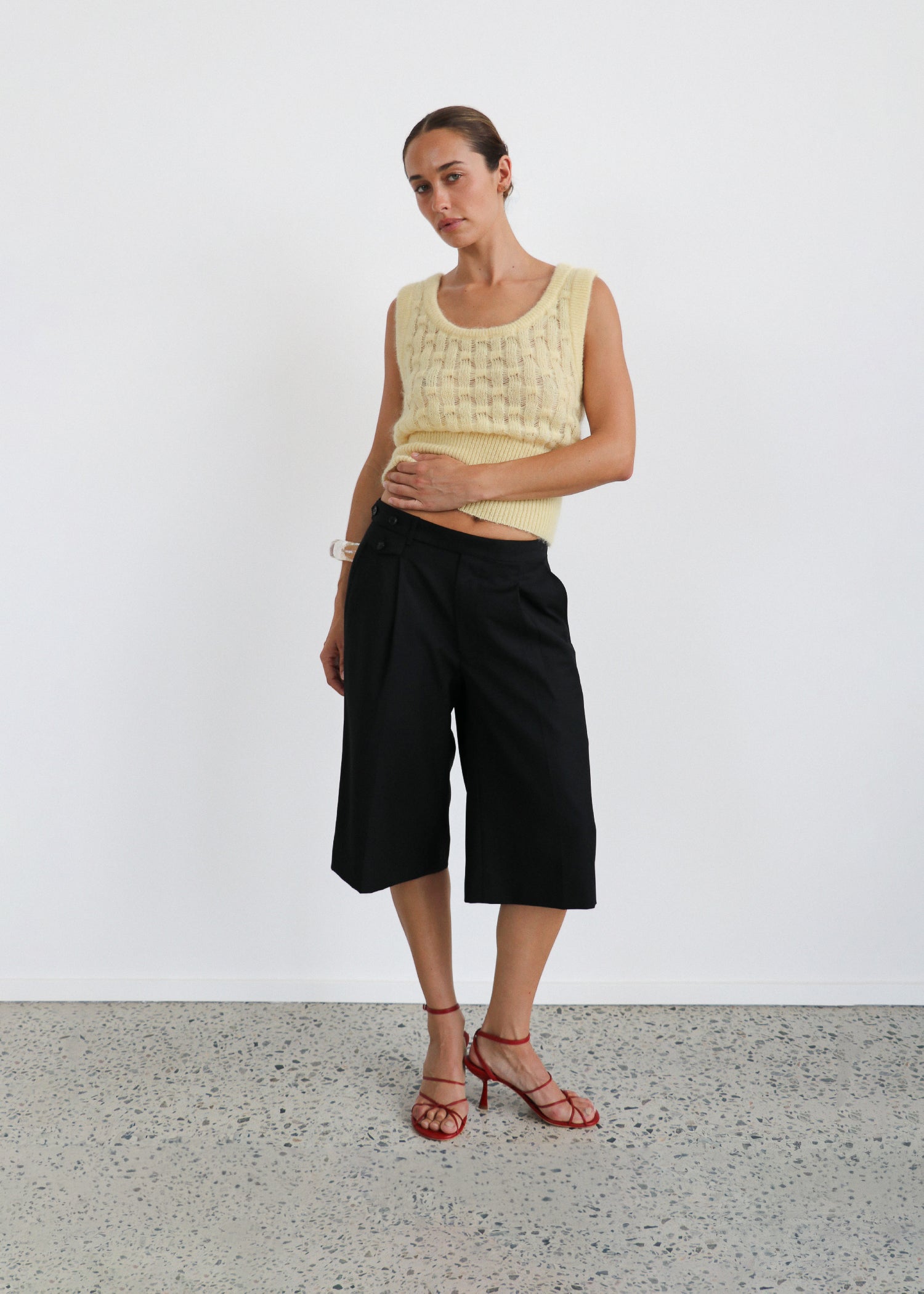 Mid Rise Bermuda Short