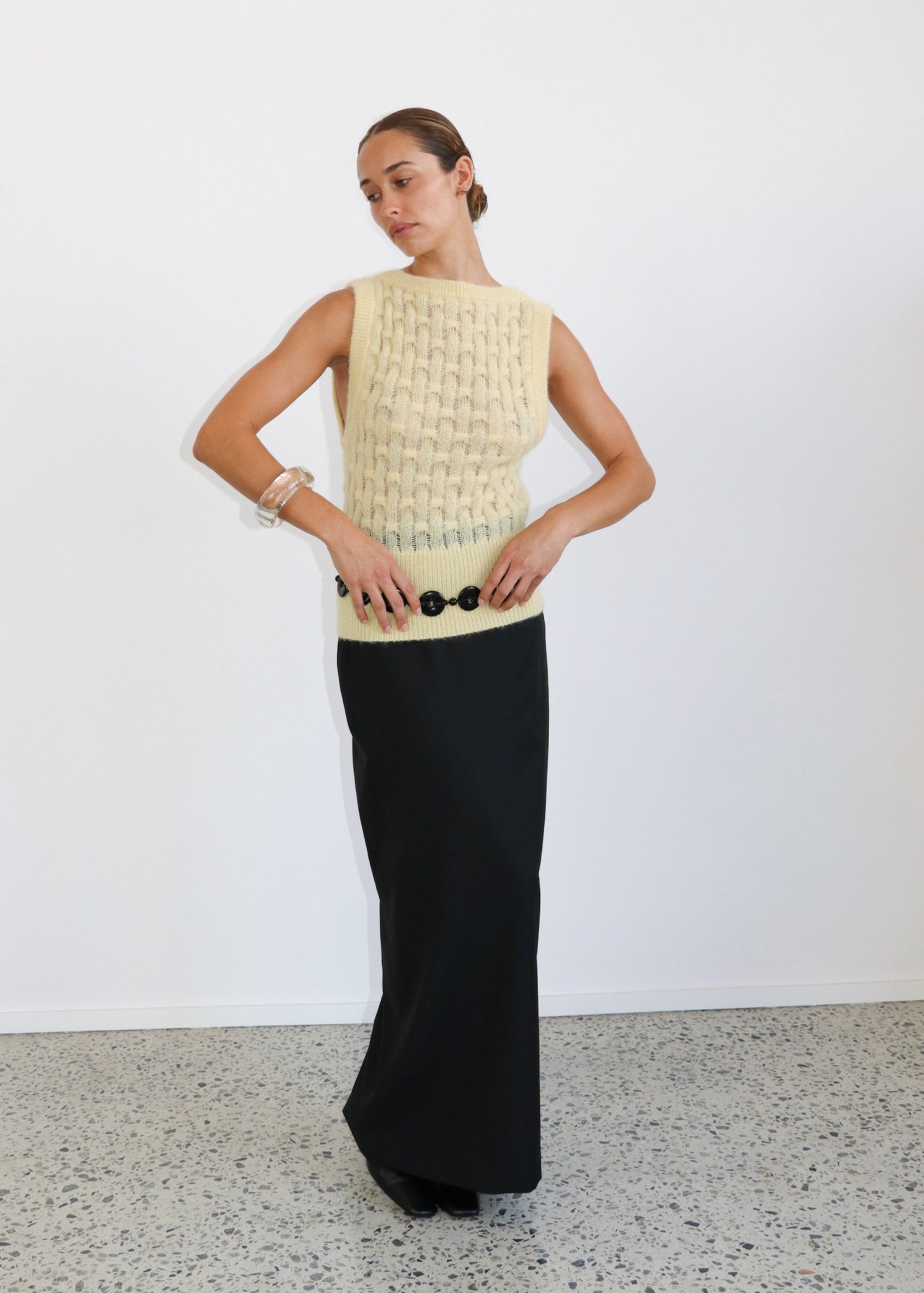 Reversible Knit Vest