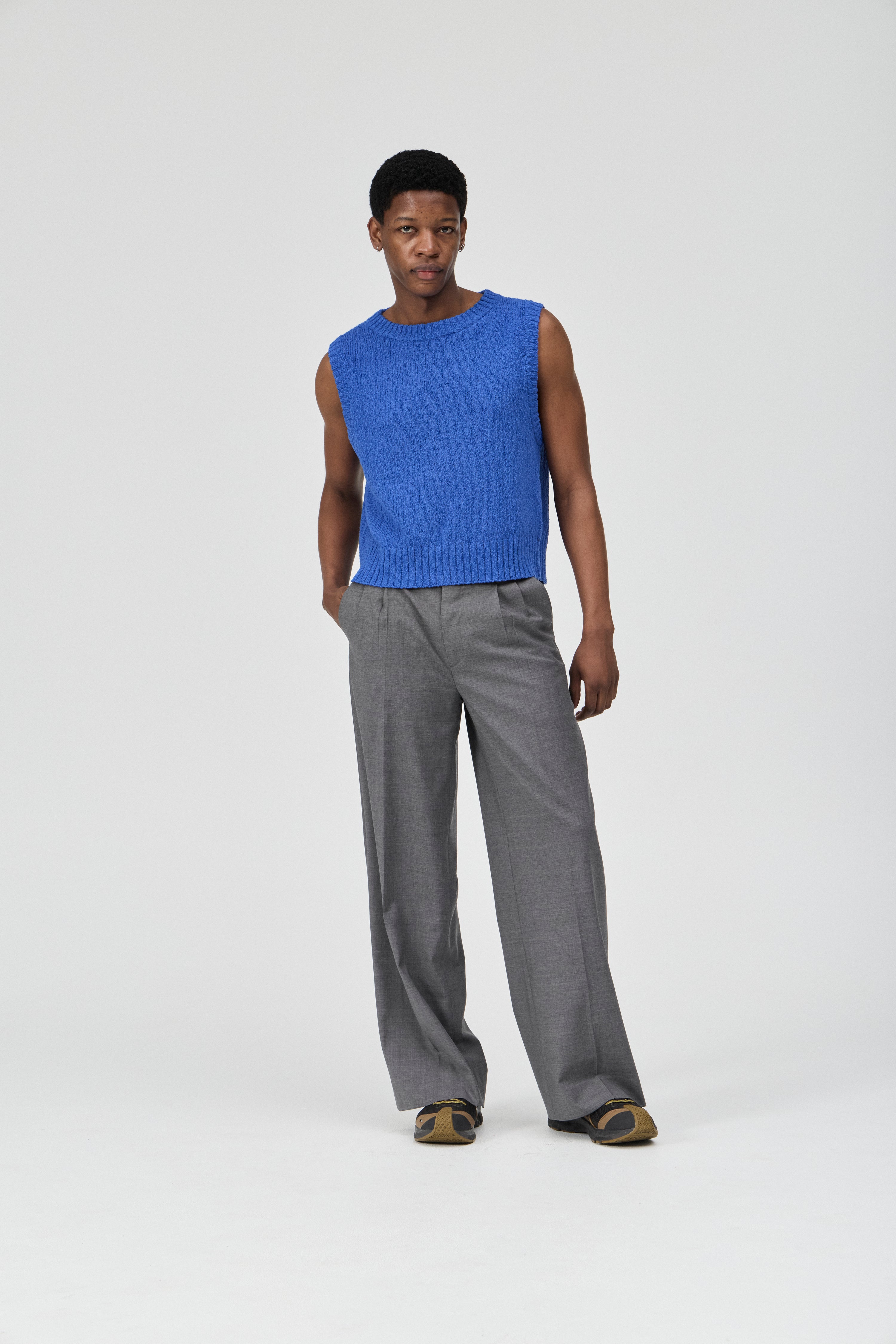 Men's Cobalt Blue Vest