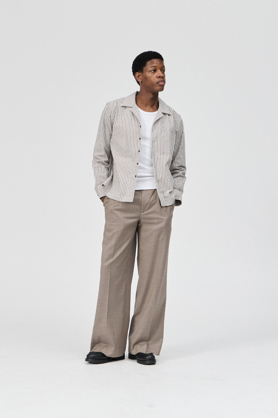 Men's Boxy Long Sleeve Shirt