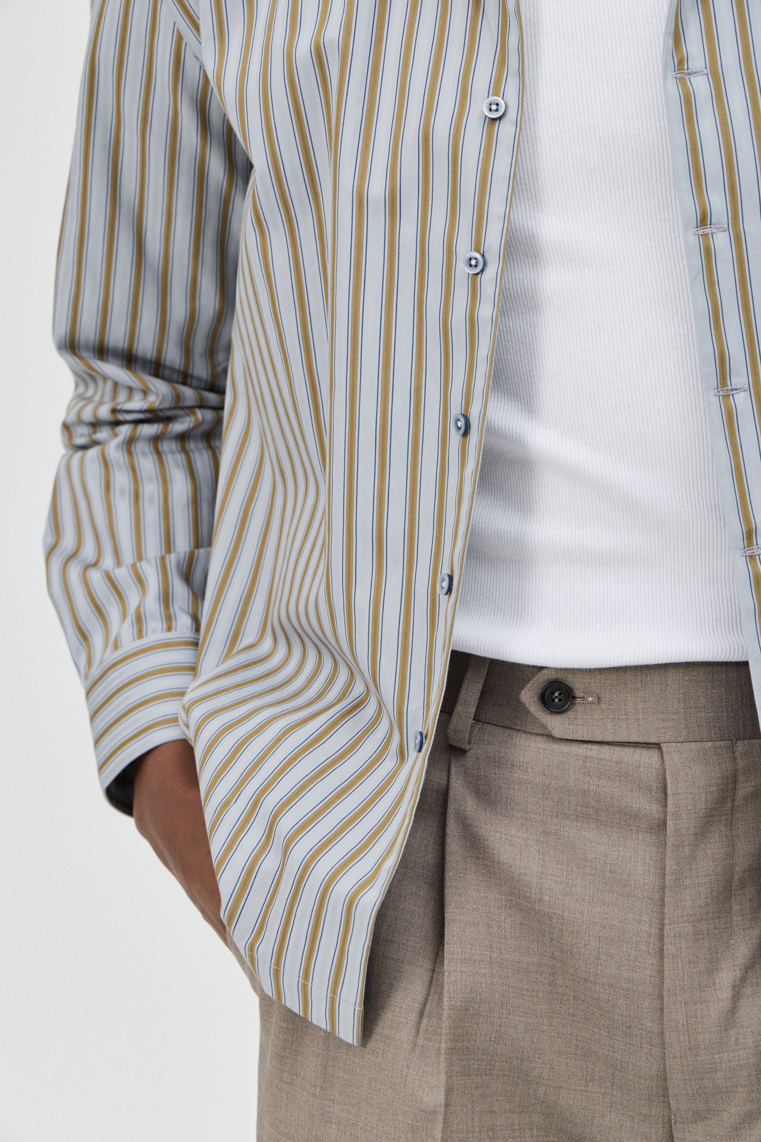 Men's Boxy Long Sleeve Shirt