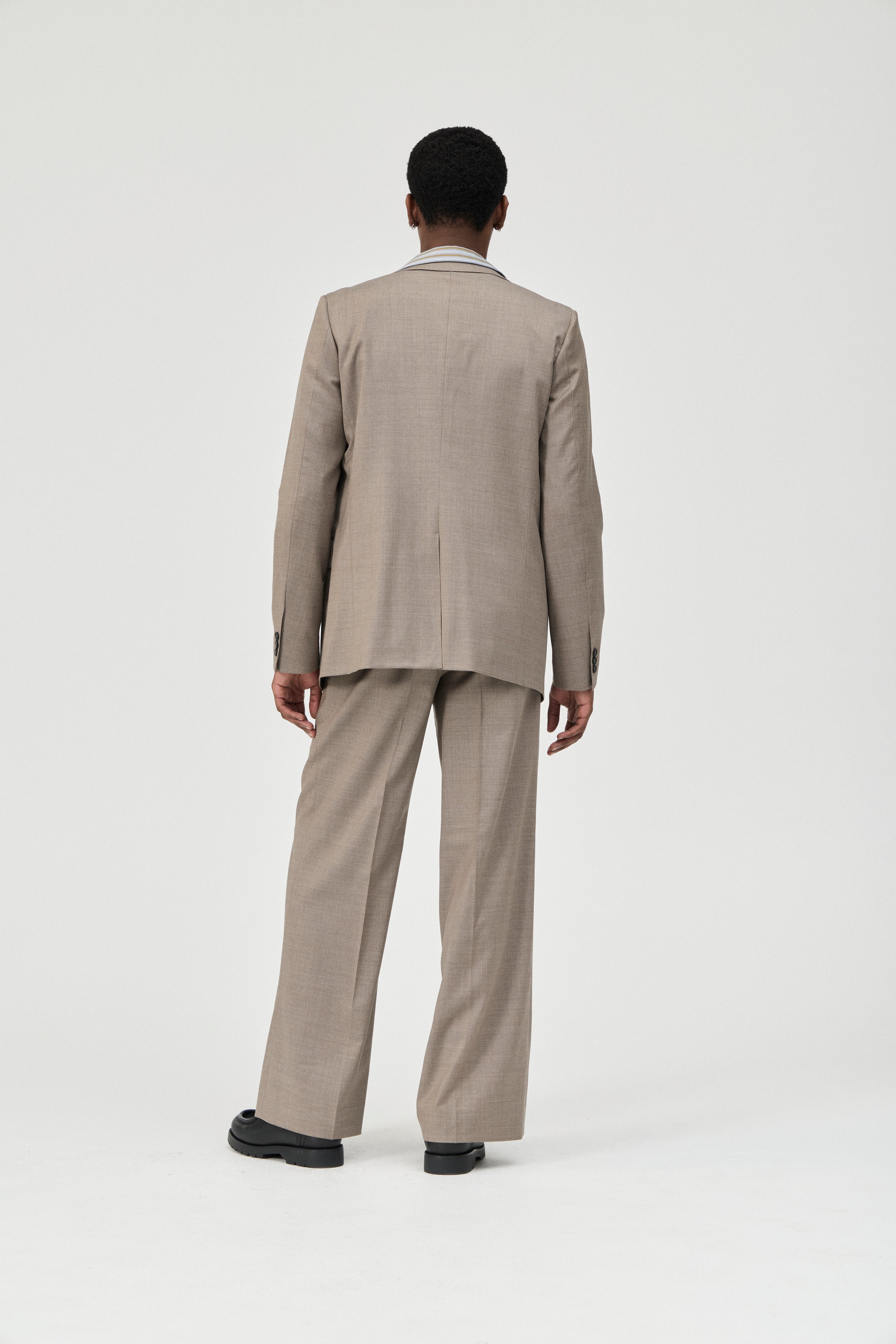 Men's Tailored Wide Leg Trouser