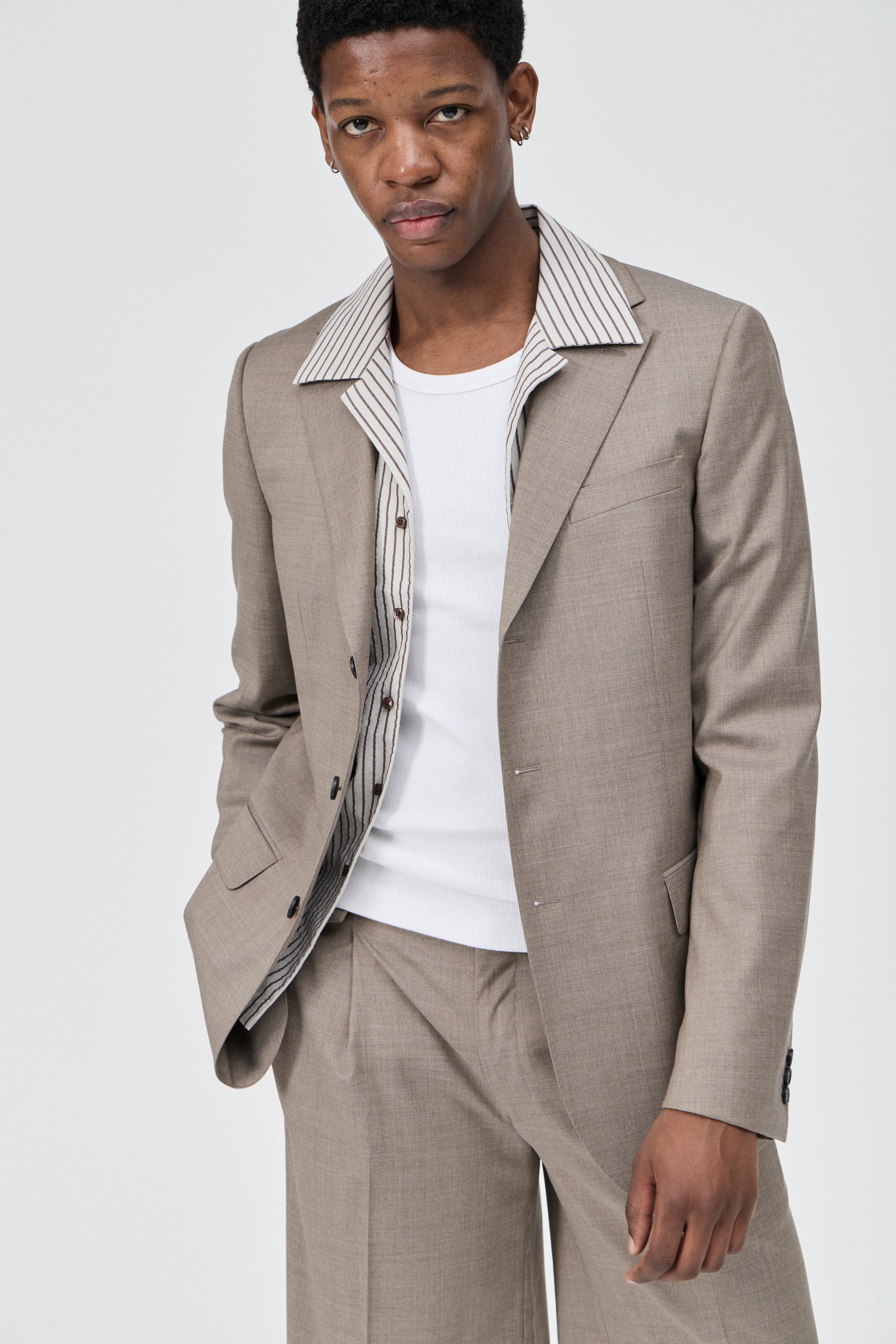 Men's Straight Tailored Blazer