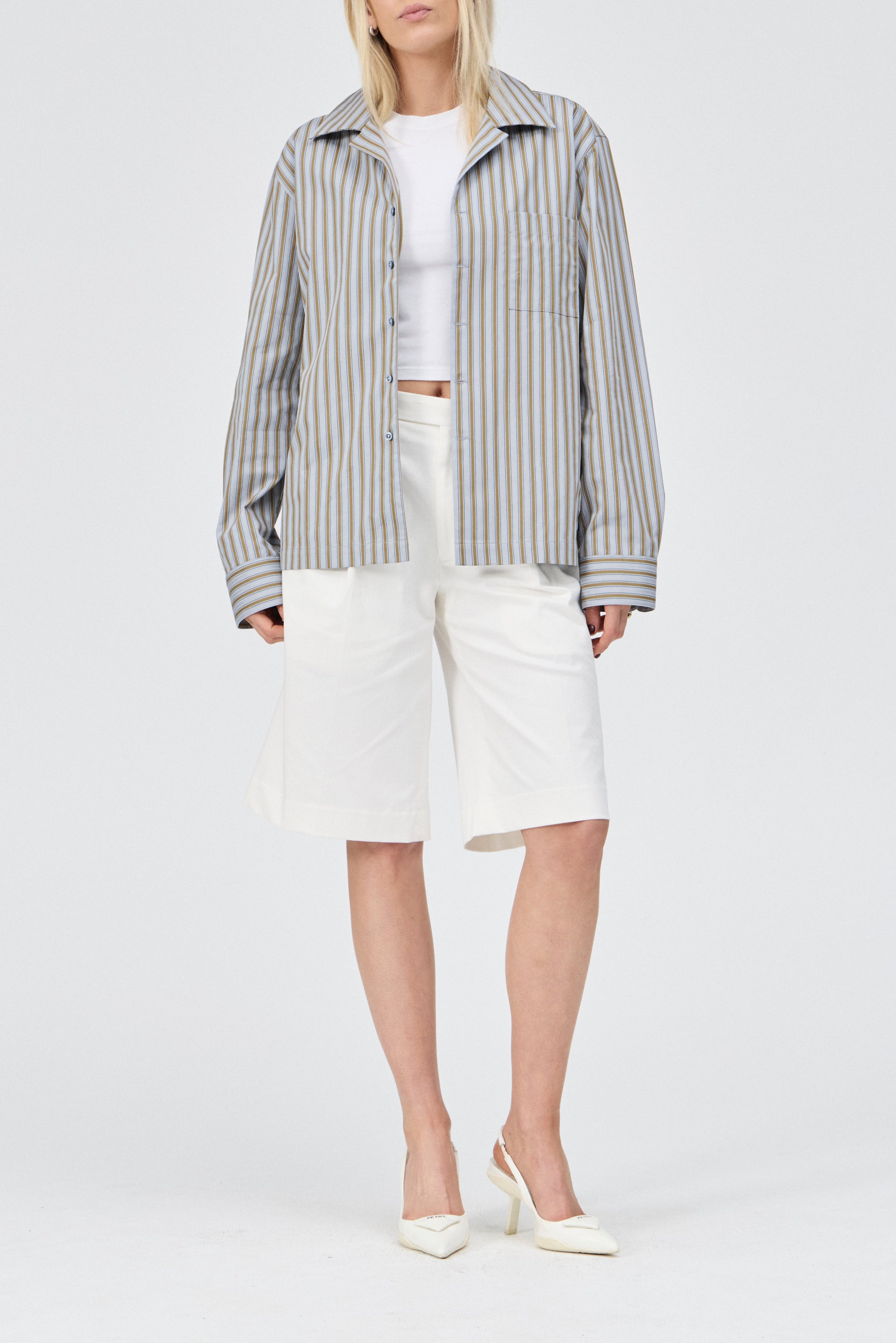 Women's Boxy Long Sleeve Shirt