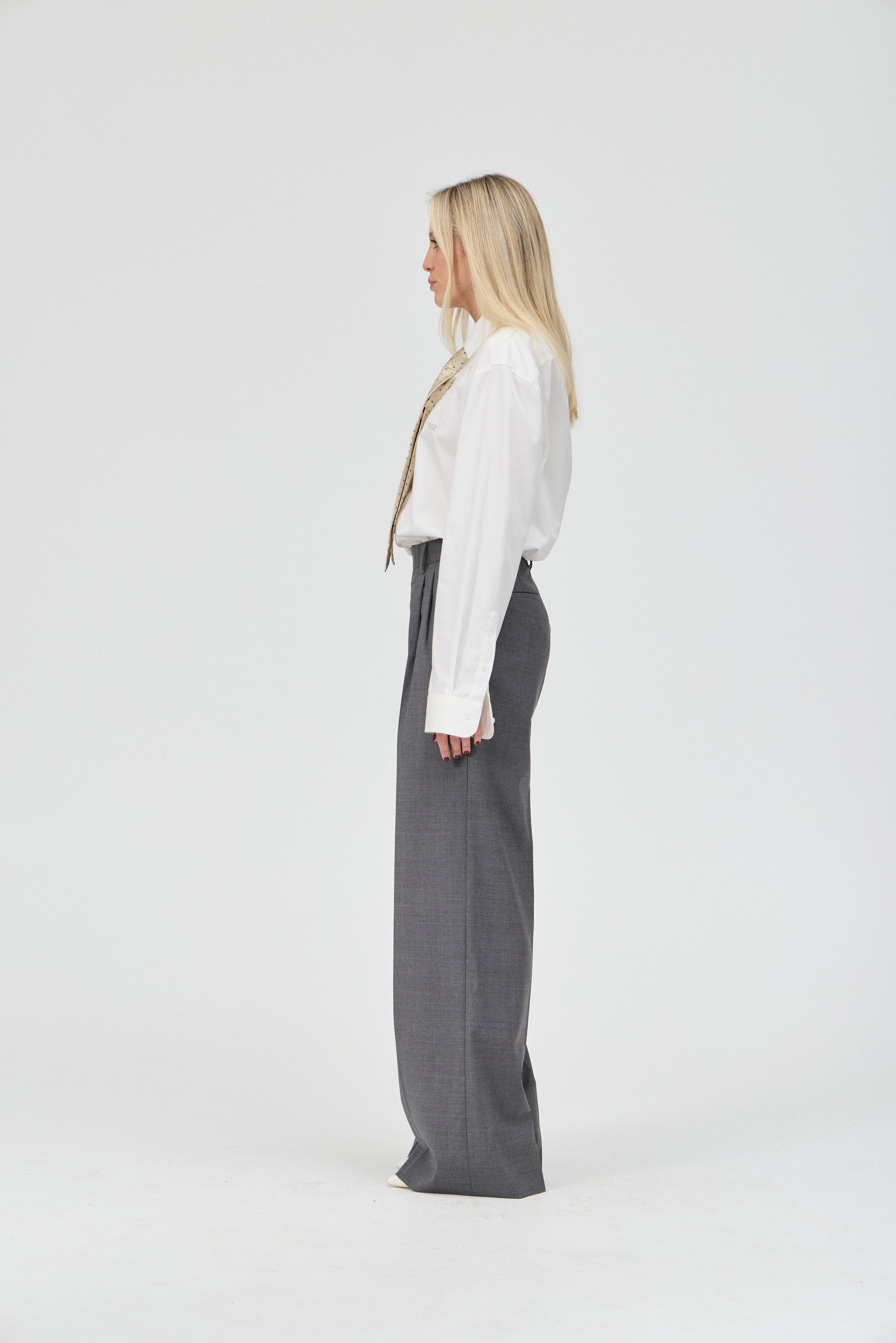 Women's Tailored Wide Leg Trouser
