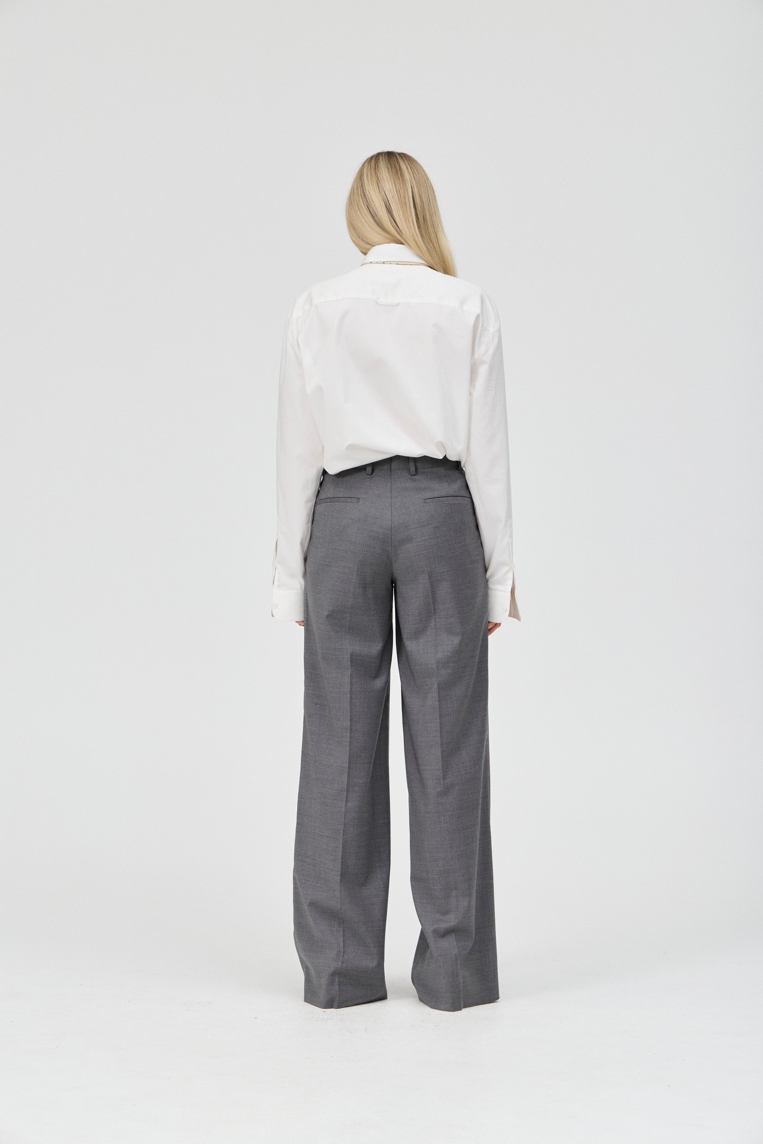 Women's Tailored Wide Leg Trouser