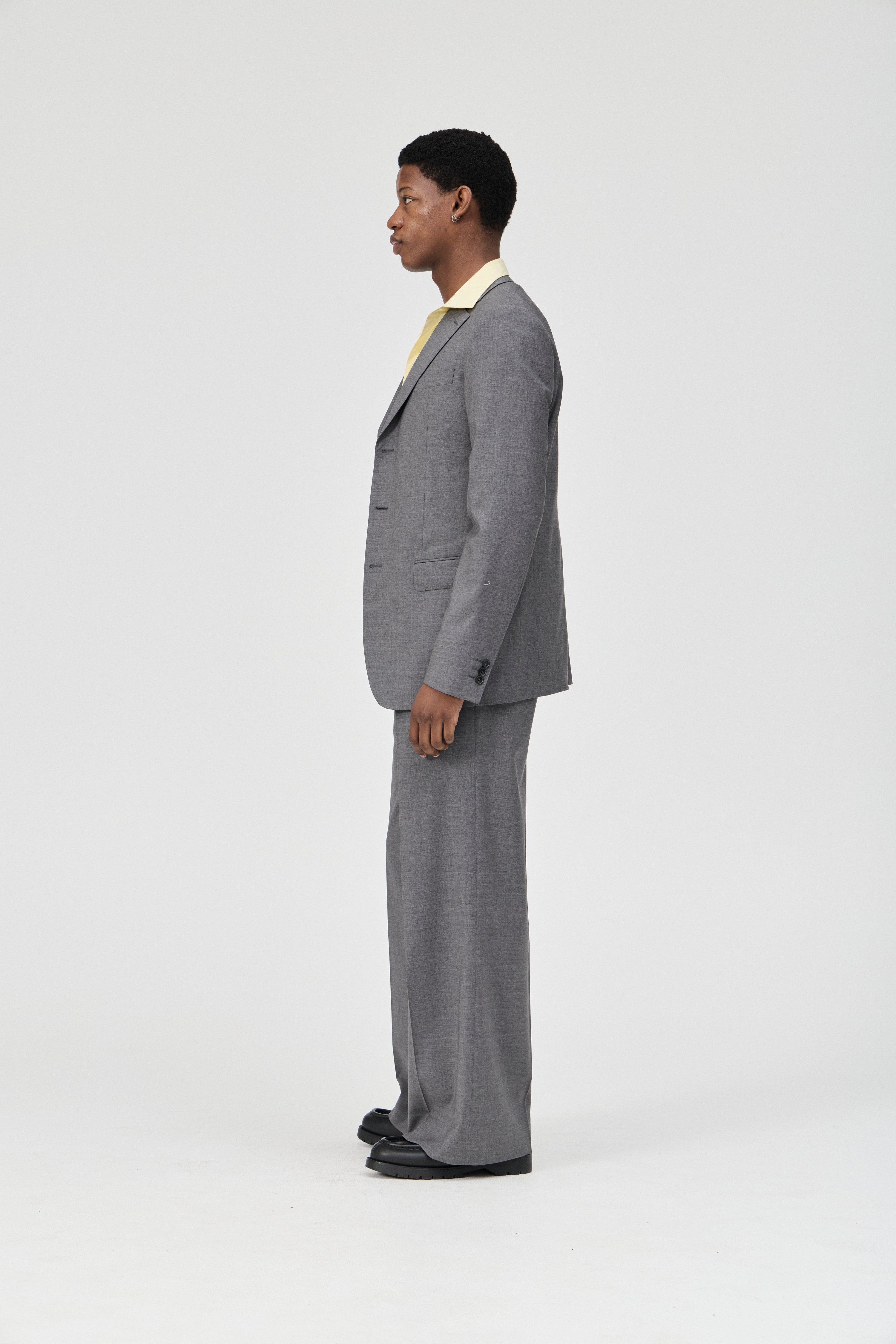 Men's Tailored Wide Leg Trouser