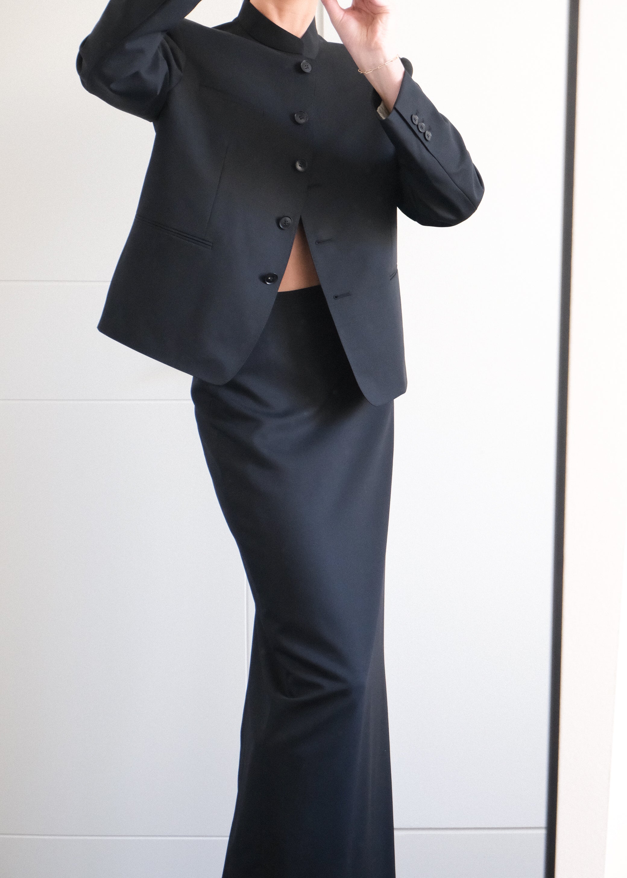 Tang Buttoned Blazer