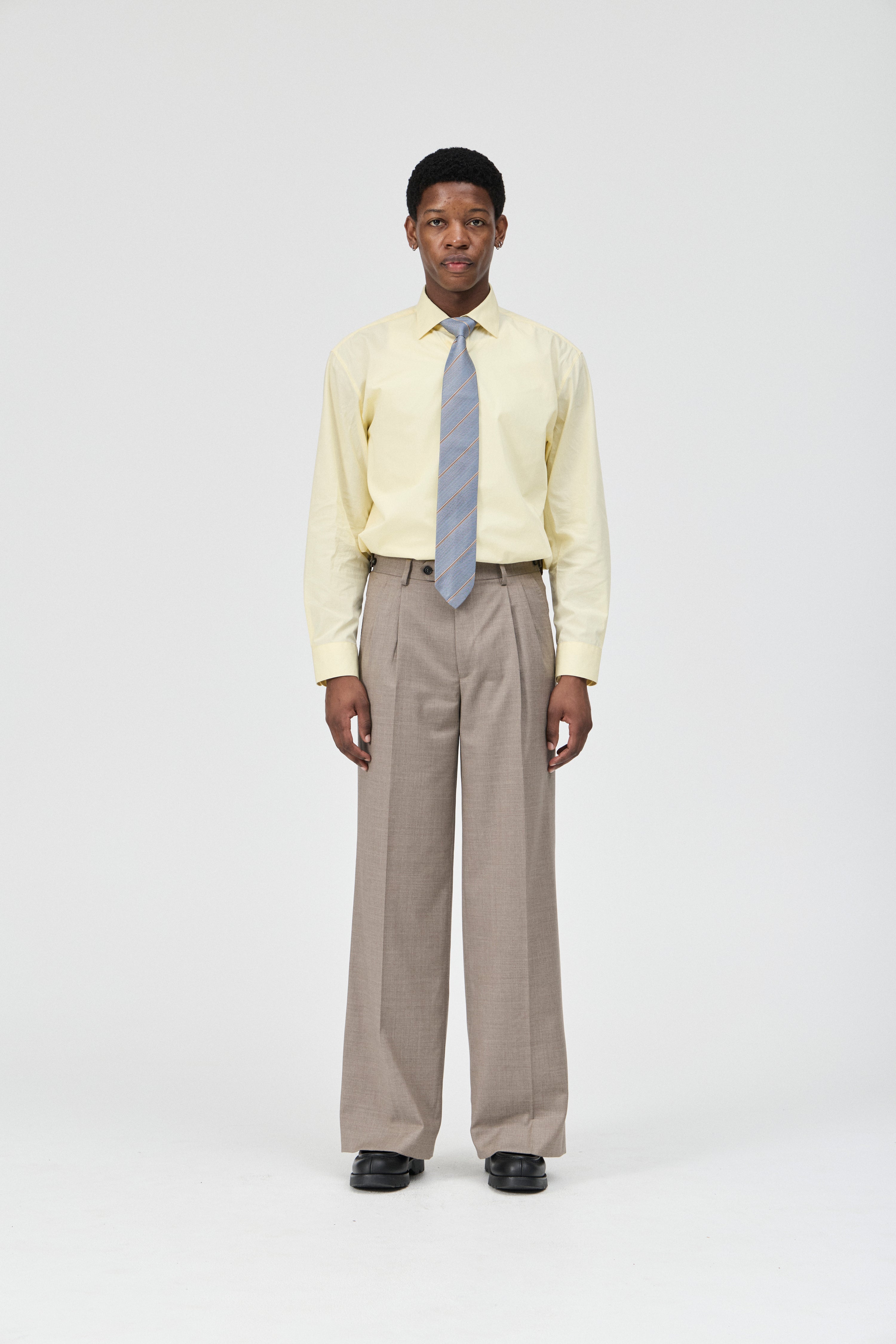 Men's Tailored Wide Leg Trouser