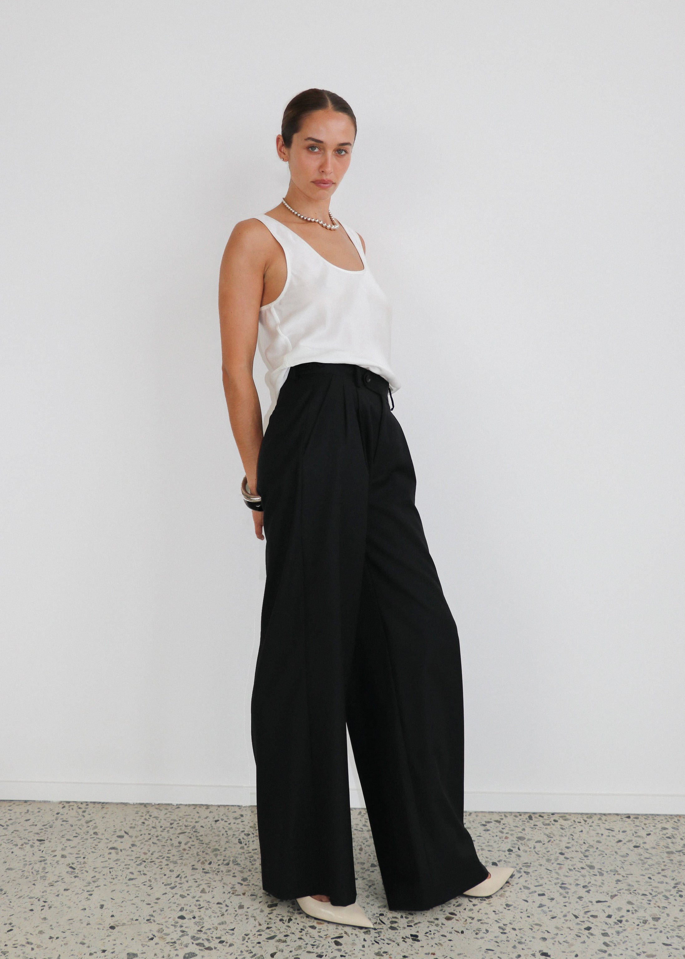 High Waisted Trouser