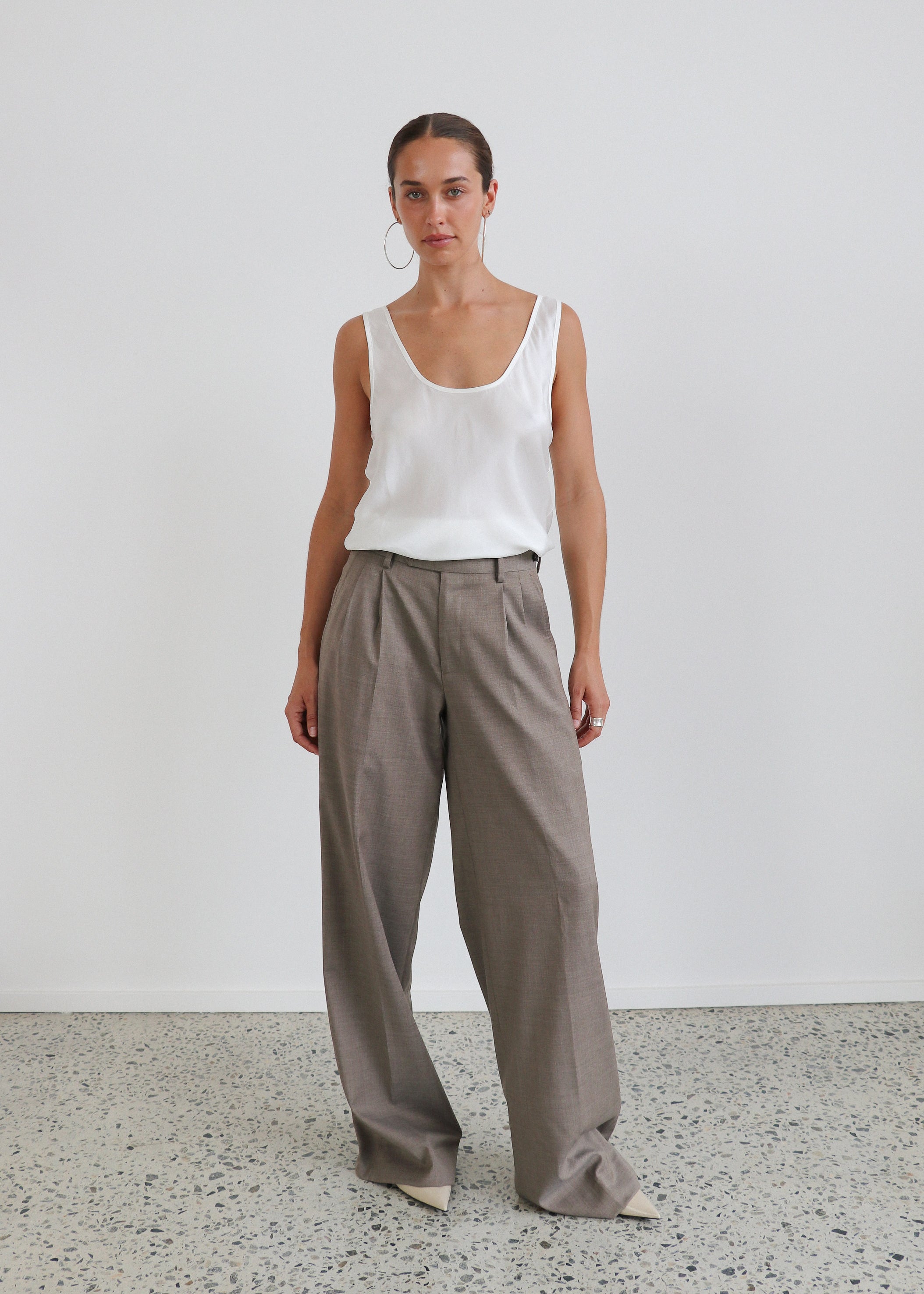 Mid Rise Trouser