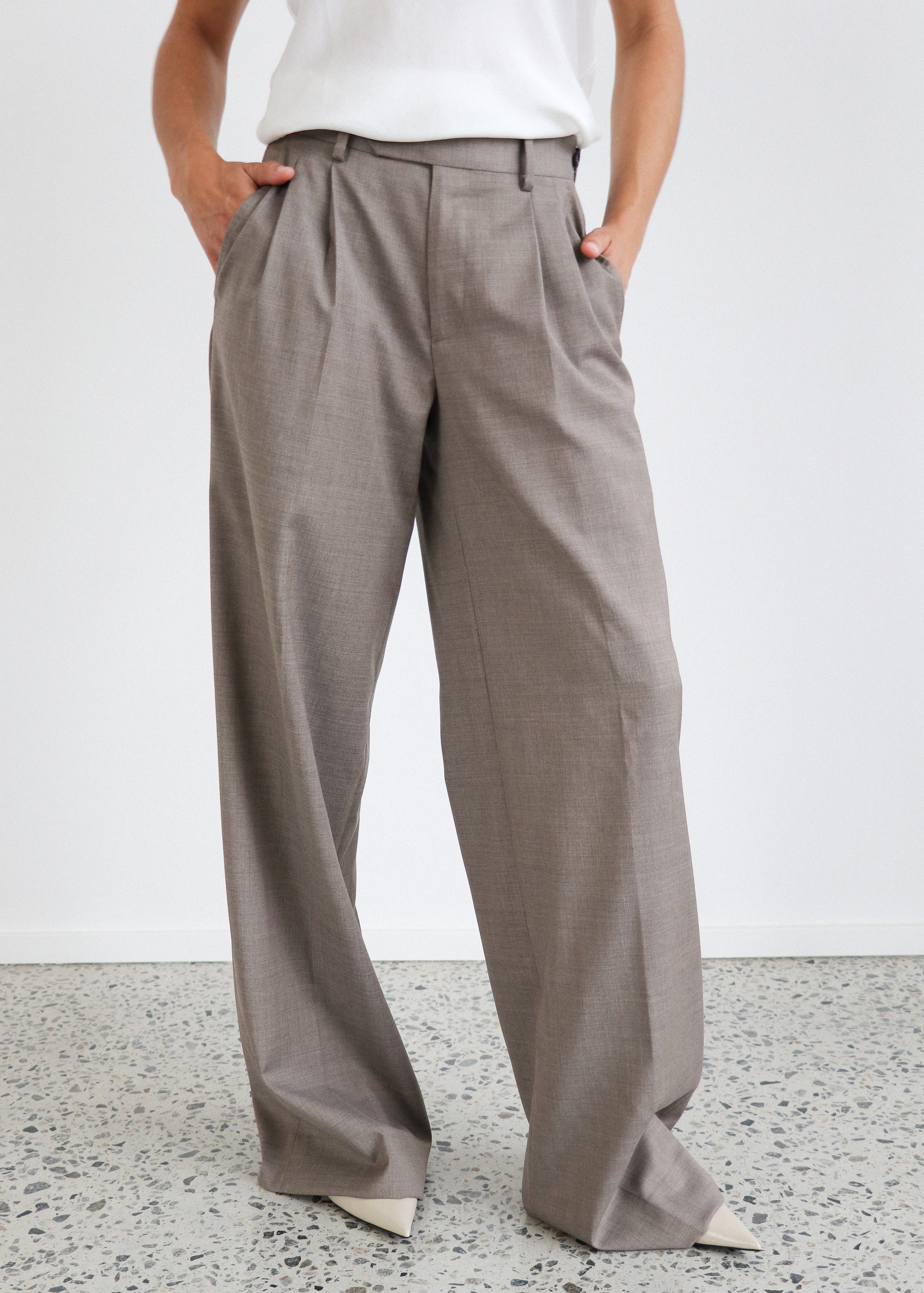 Mid Rise Trouser