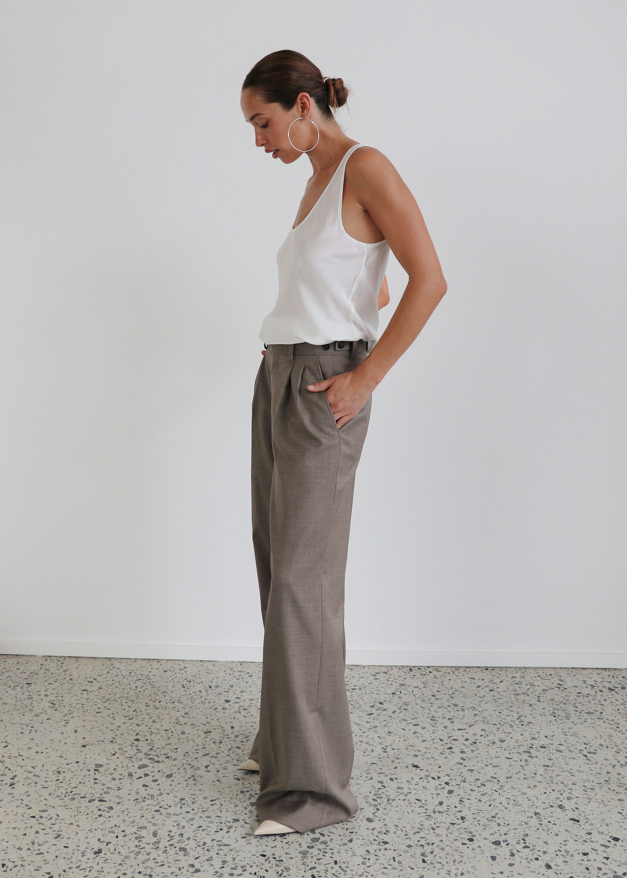 Mid Rise Trouser