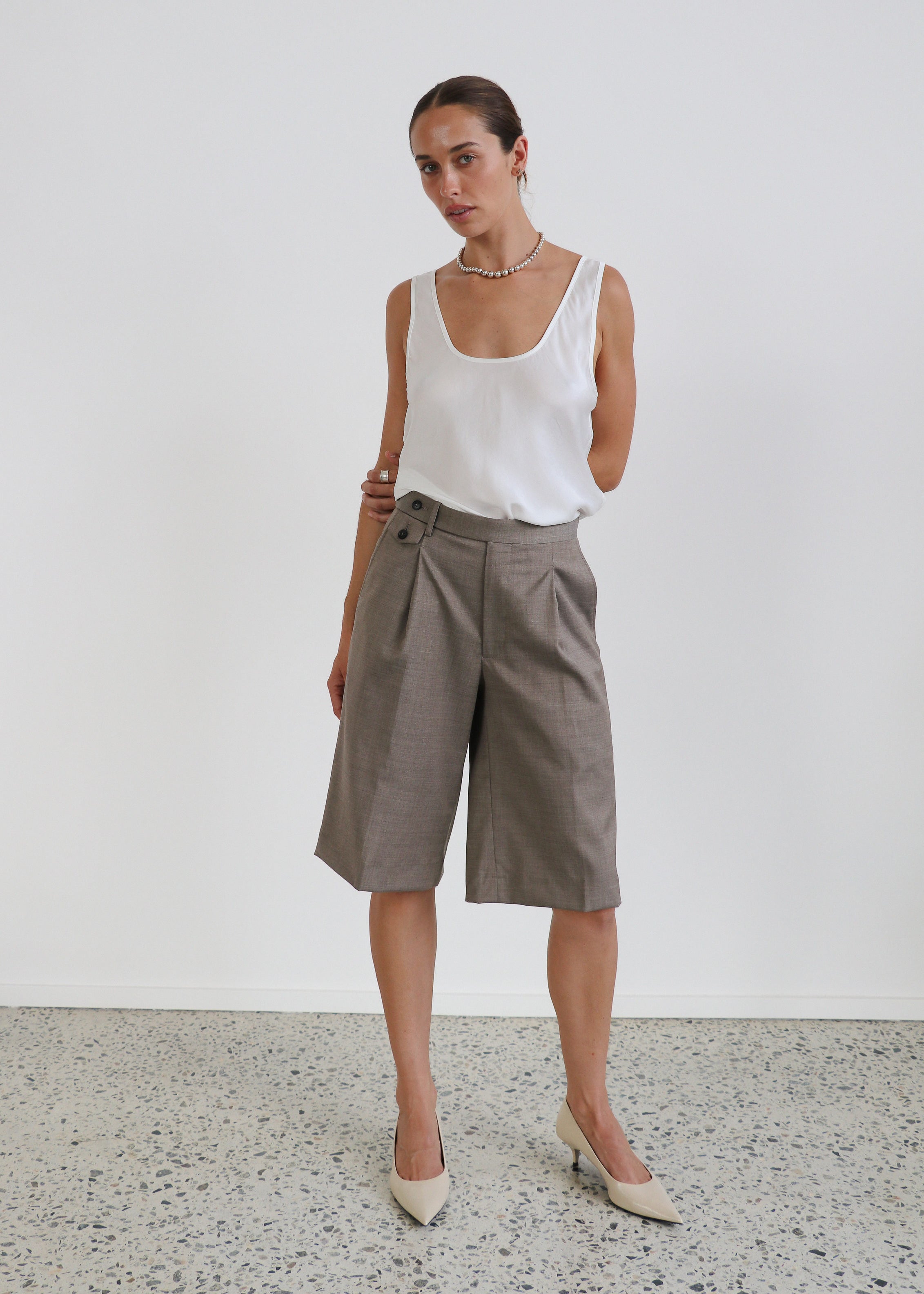 Mid Rise Bermuda Short
