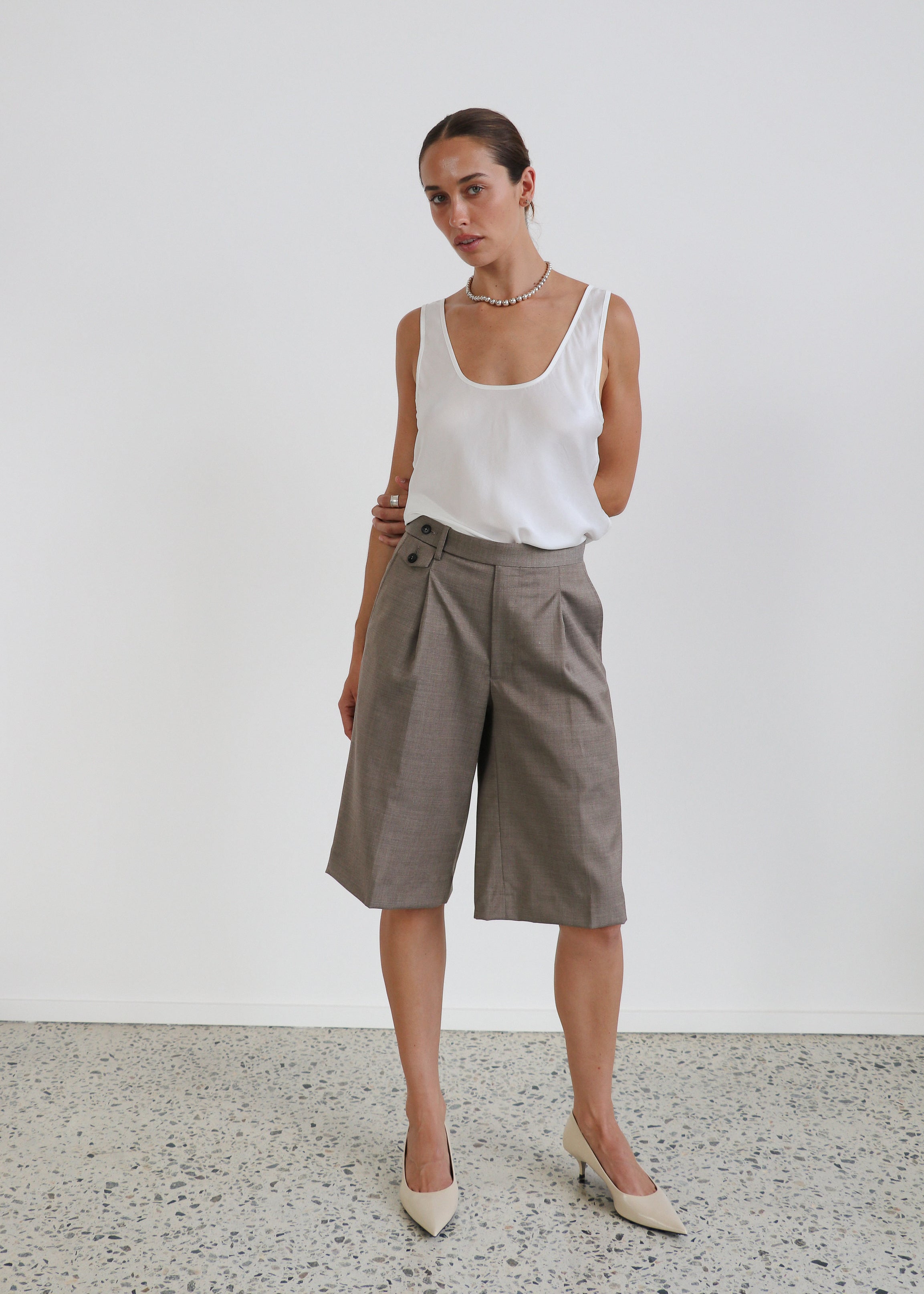 Mid Rise Bermuda Short