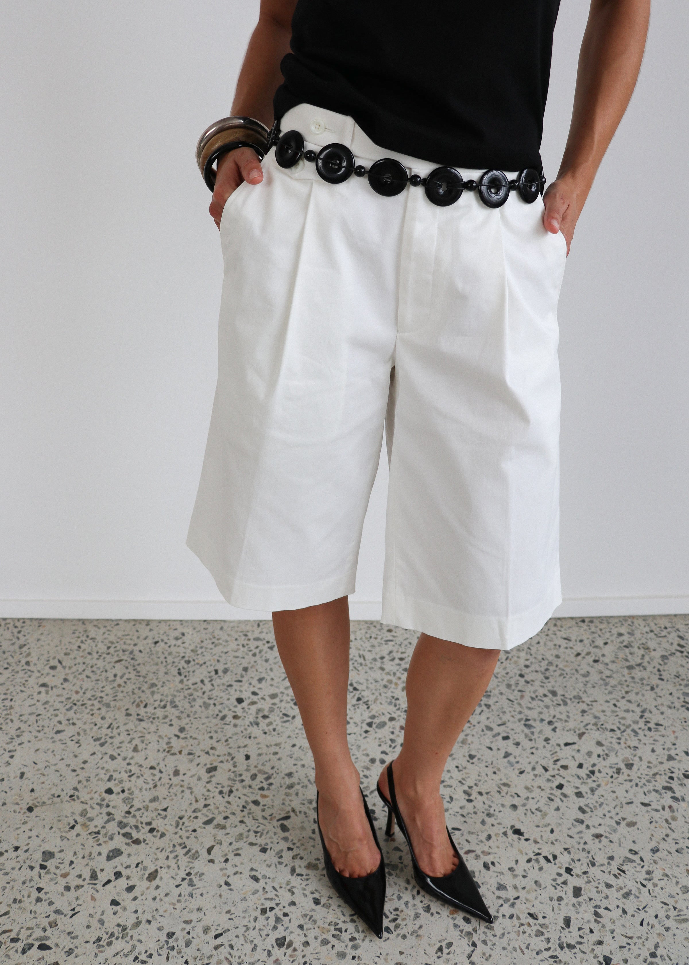 Mid Rise Bermuda Short
