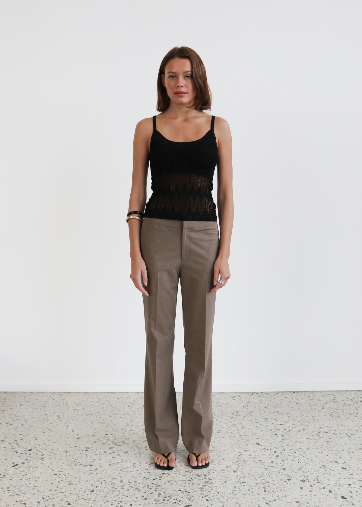 Slim Tailored Trouser Front
