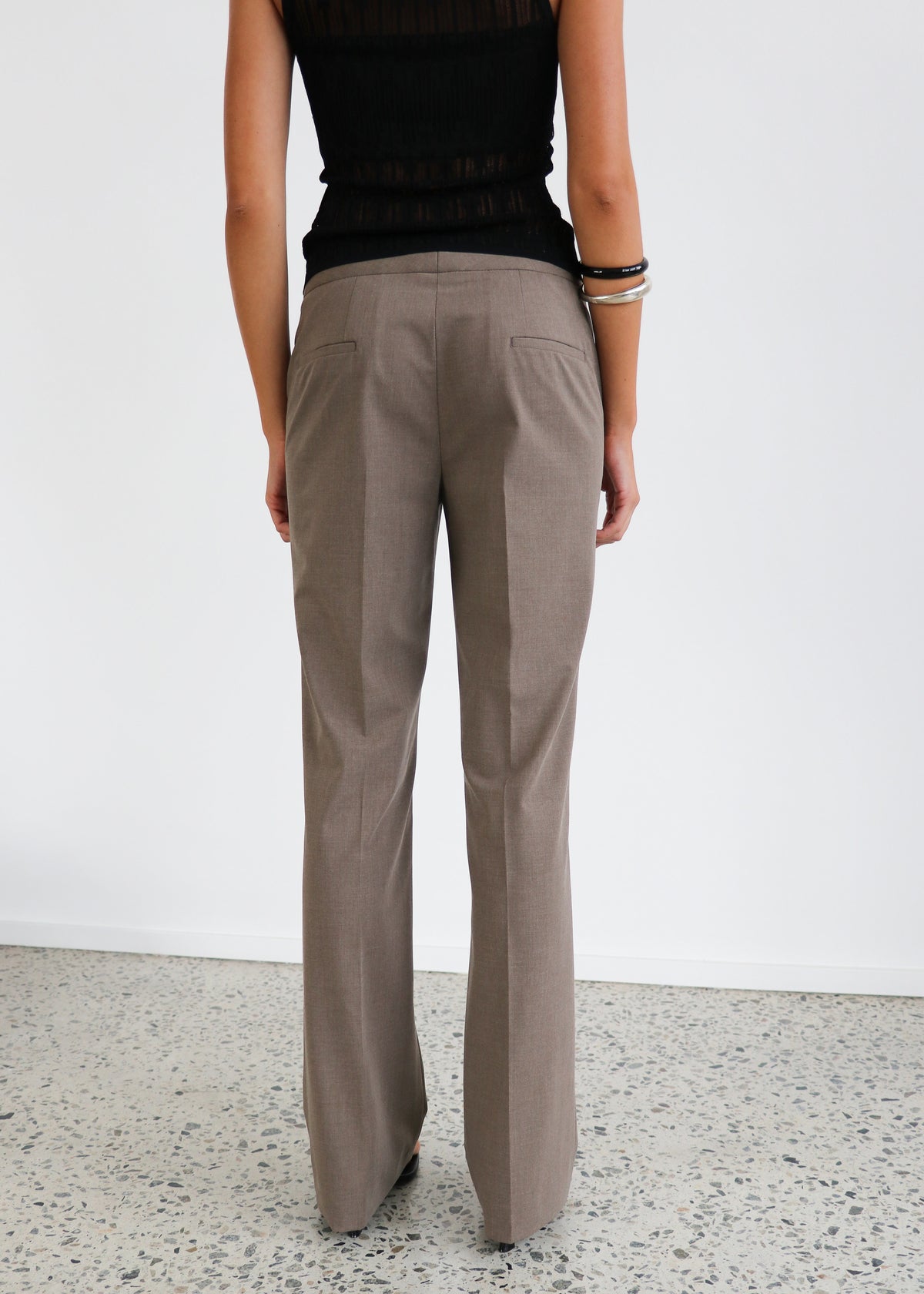 Slim Tailored Trouser Back
