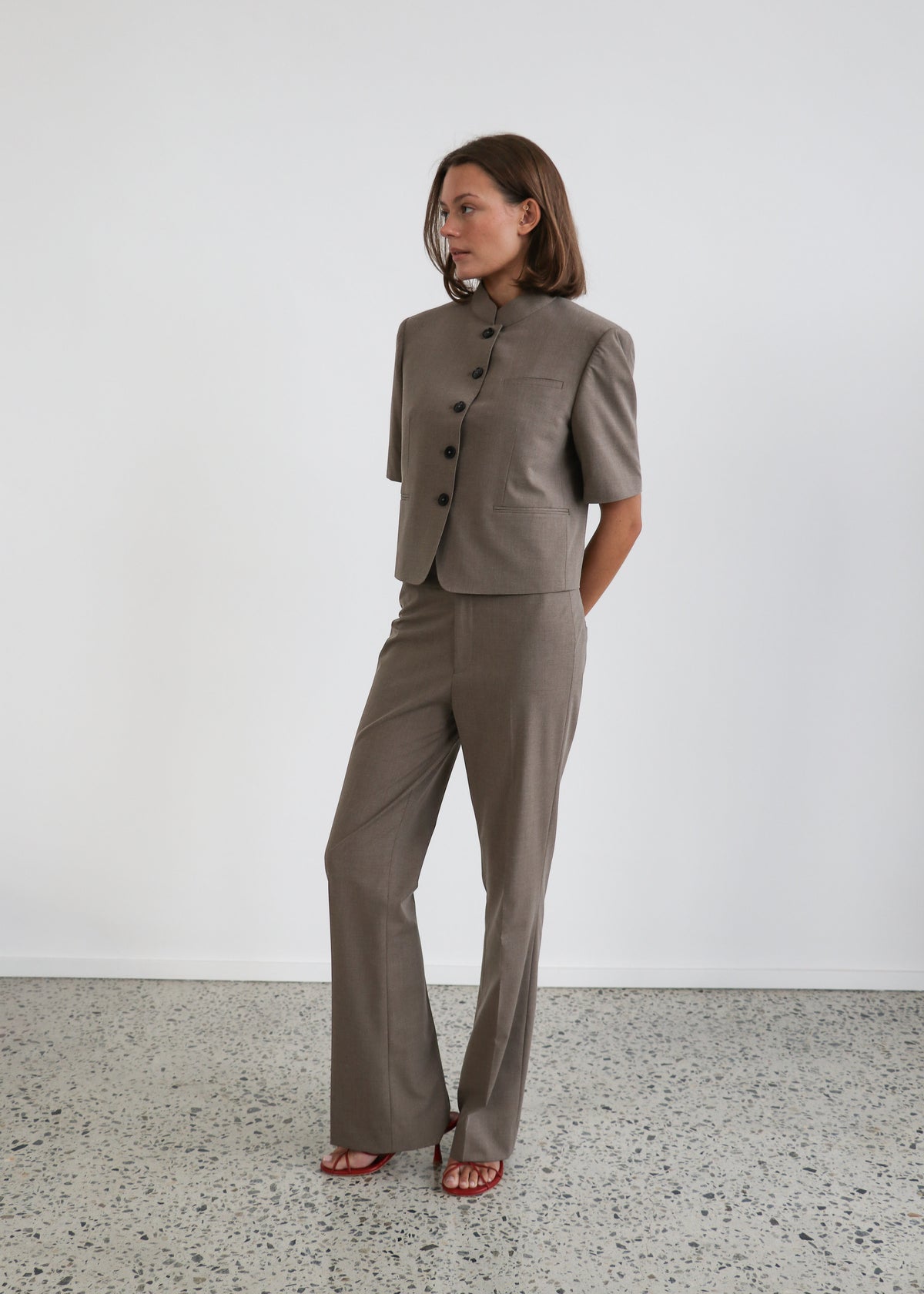 Tang Short Sleeve Blazer