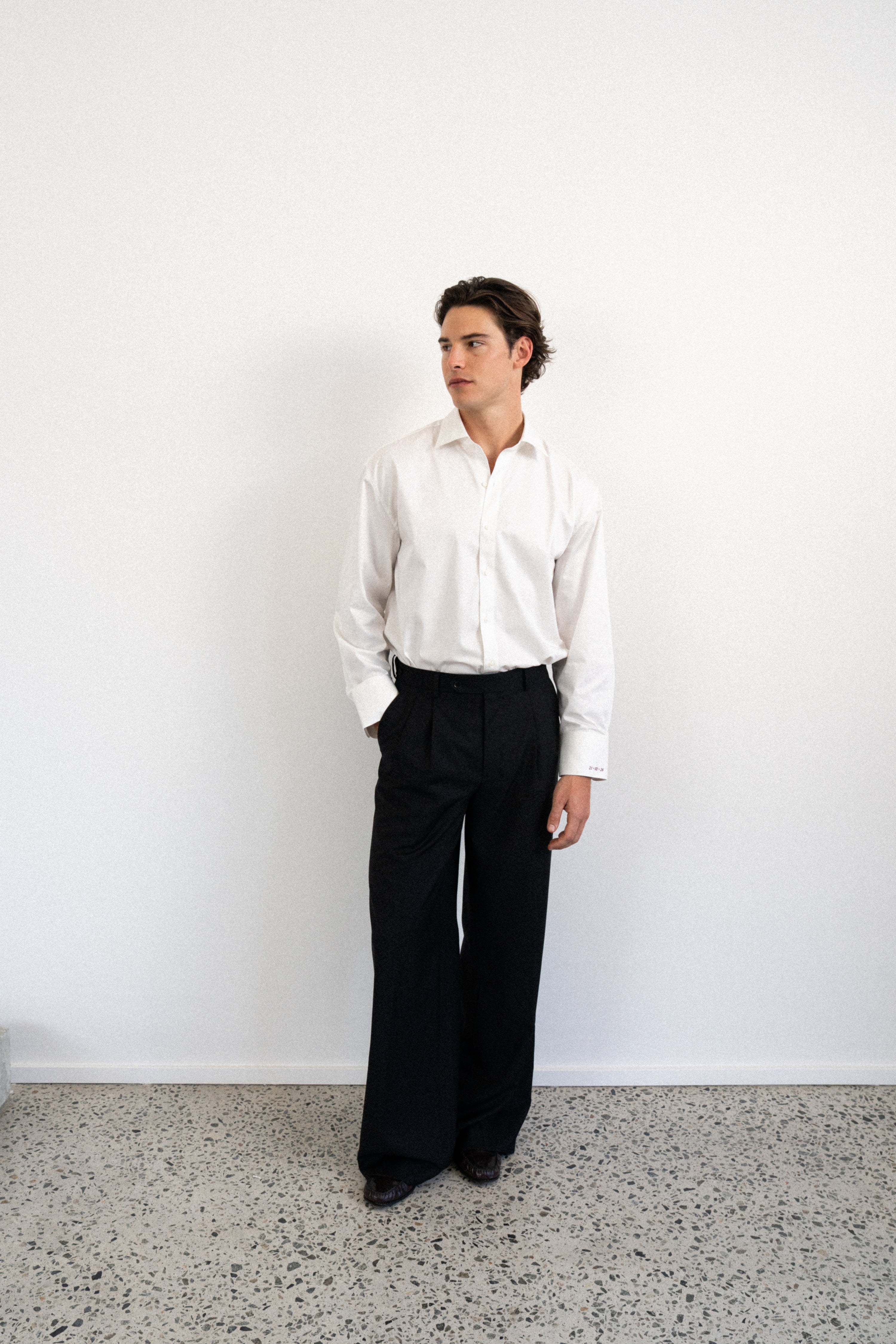 Men's Oversized Long Sleeve Shirt