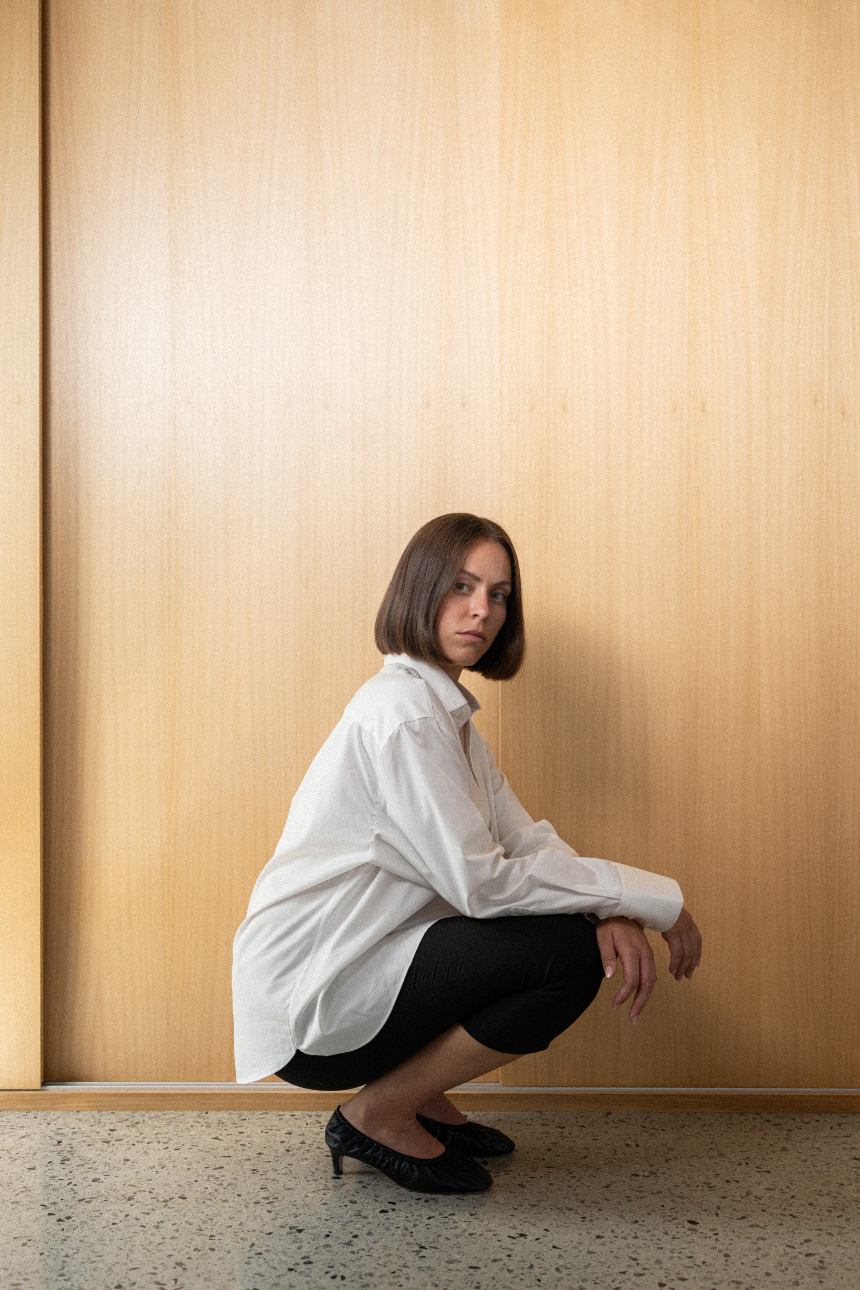 Women's Oversized Long Sleeve Shirt