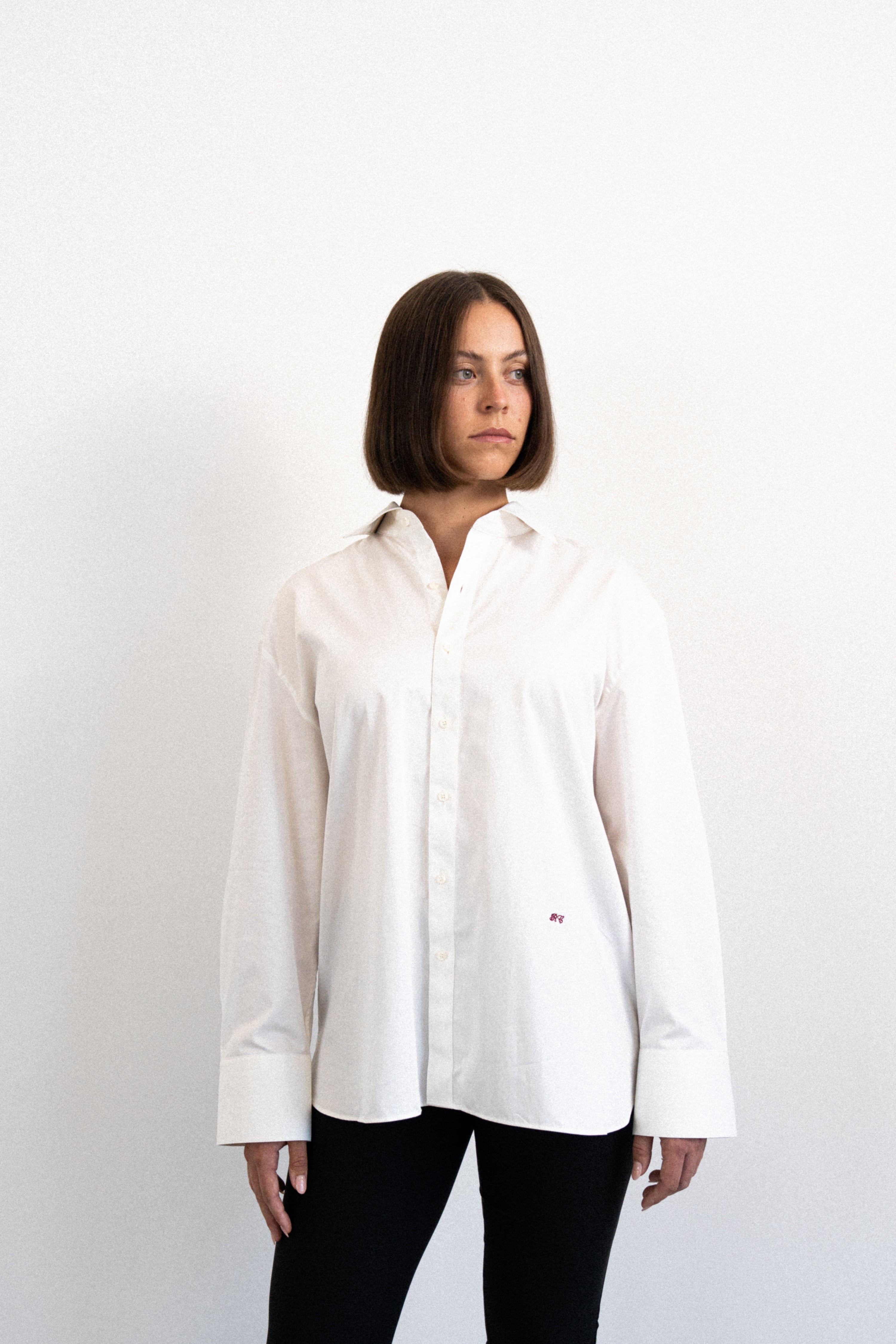 Women's Oversized Long Sleeve Shirt